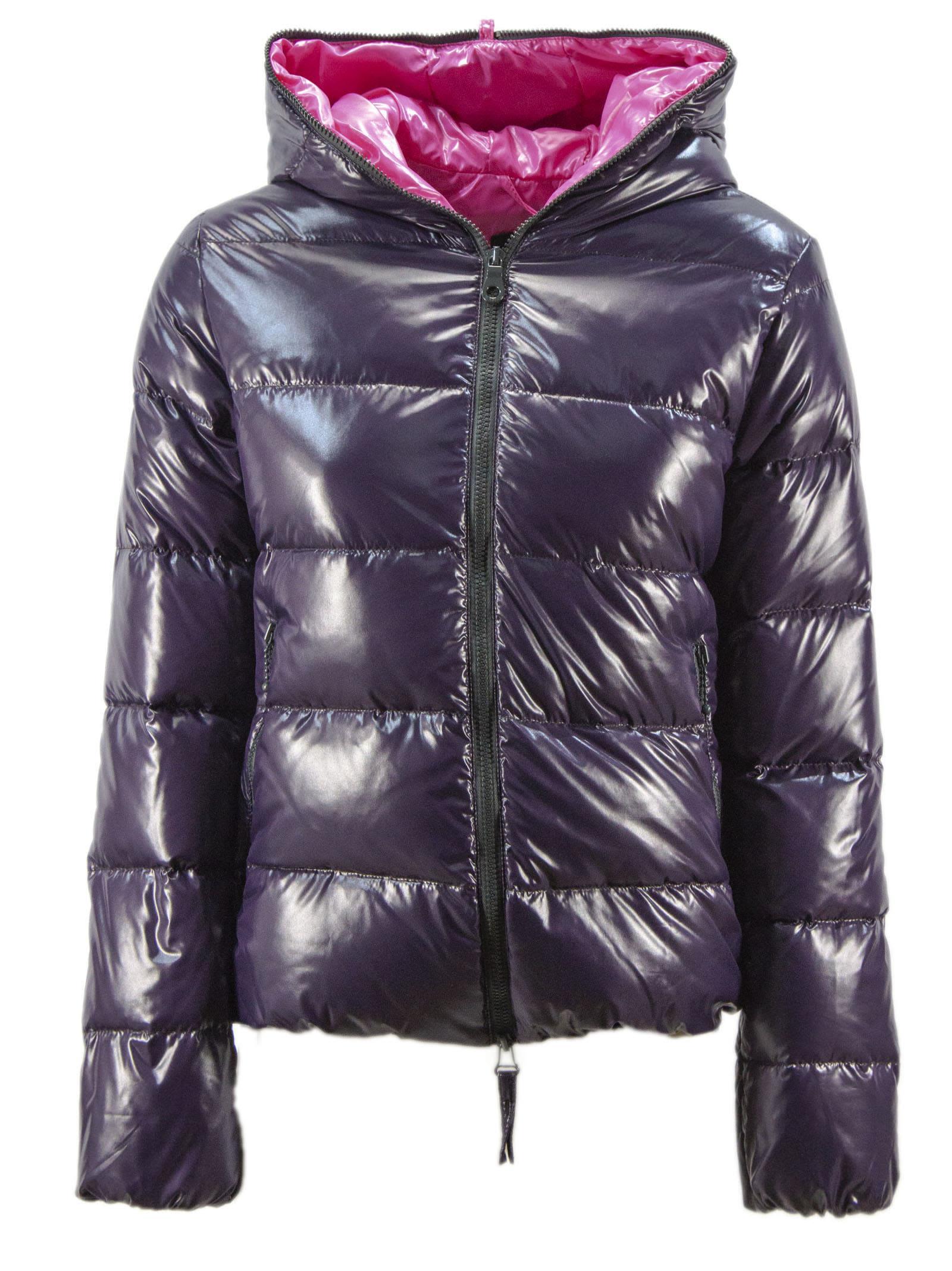 shiny nylon down jacket