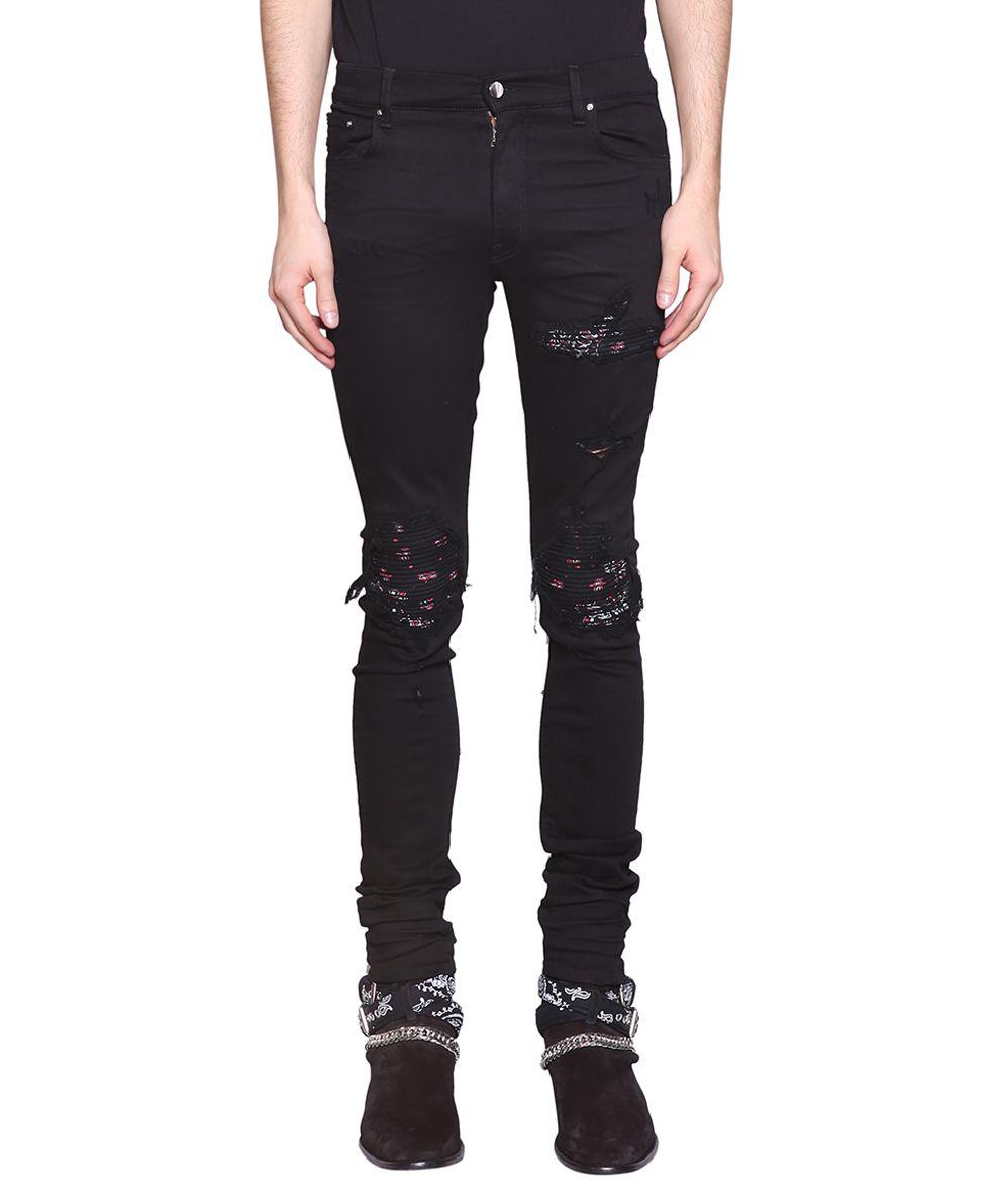 mike amiri bandana jeans