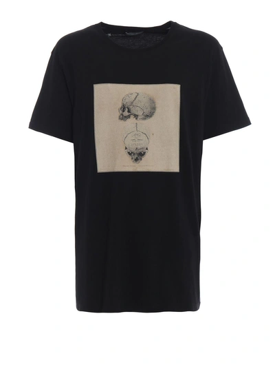 Shop Alexander Mcqueen Printed T-shirt In Black/mix