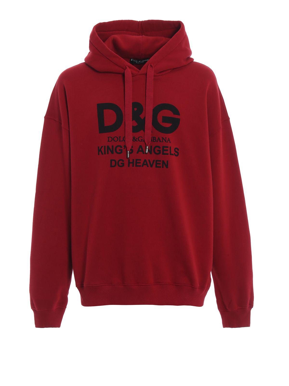 dolce and gabbana angel hoodie