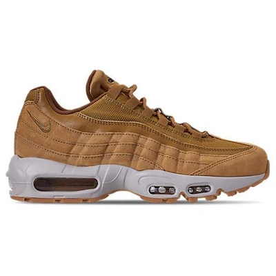 Nike Men's Air Max 95 Se Casual Shoes, Yellow - Size 8.0 In Brown | ModeSens