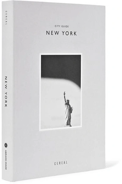 Shop Abrams Cereal City Guide: New York Paperback Book In Gray