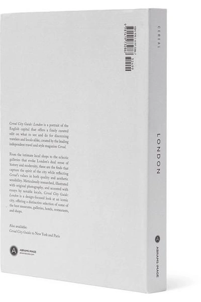 Shop Abrams Cereal City Guide: London Paperback Book In Gray