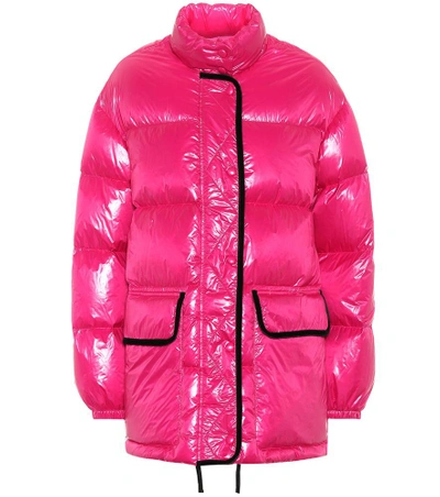 Shop Red Valentino Down Coat In Pink