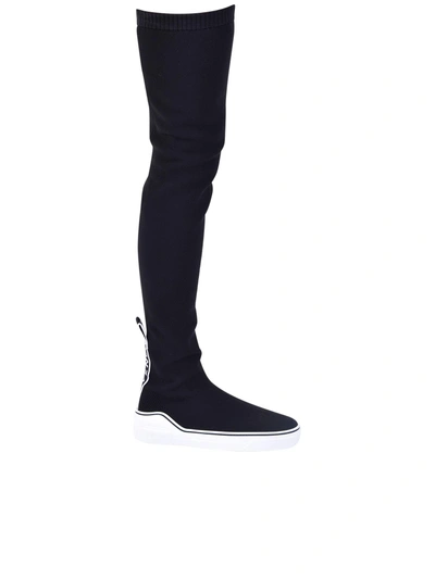 Shop Givenchy Black Sock Style Sneakers