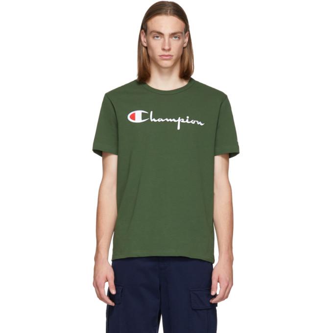 olive green champion shirt
