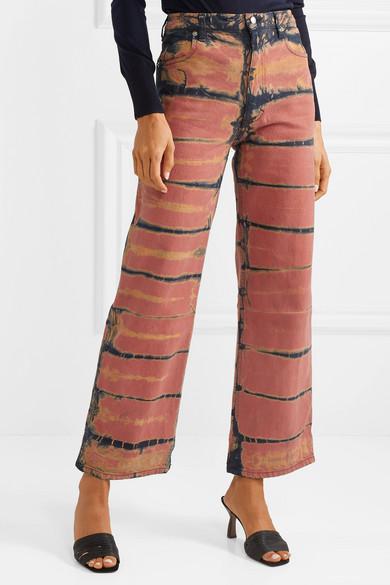 eckhaus latta shibori jeans