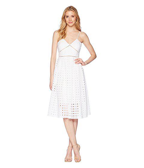 donna morgan white dress