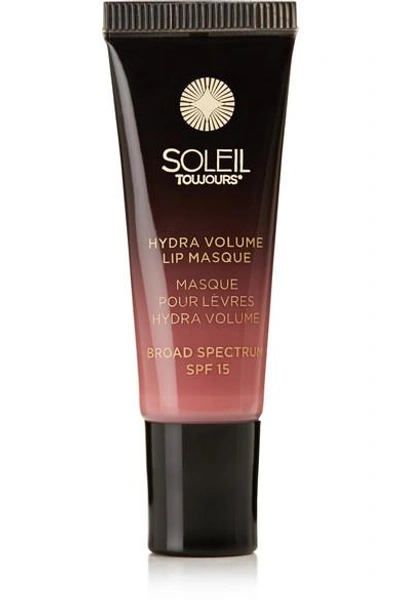 Shop Soleil Toujours + Net Sustain Hydra Volume Lip Masque Spf15 In Pastel Orange