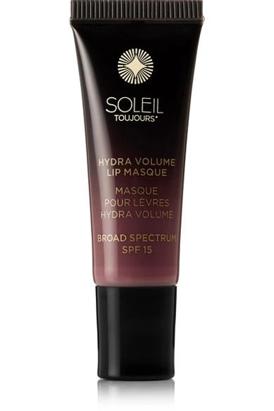 Shop Soleil Toujours + Net Sustain Hydra Volume Lip Masque Spf15 In Burgundy