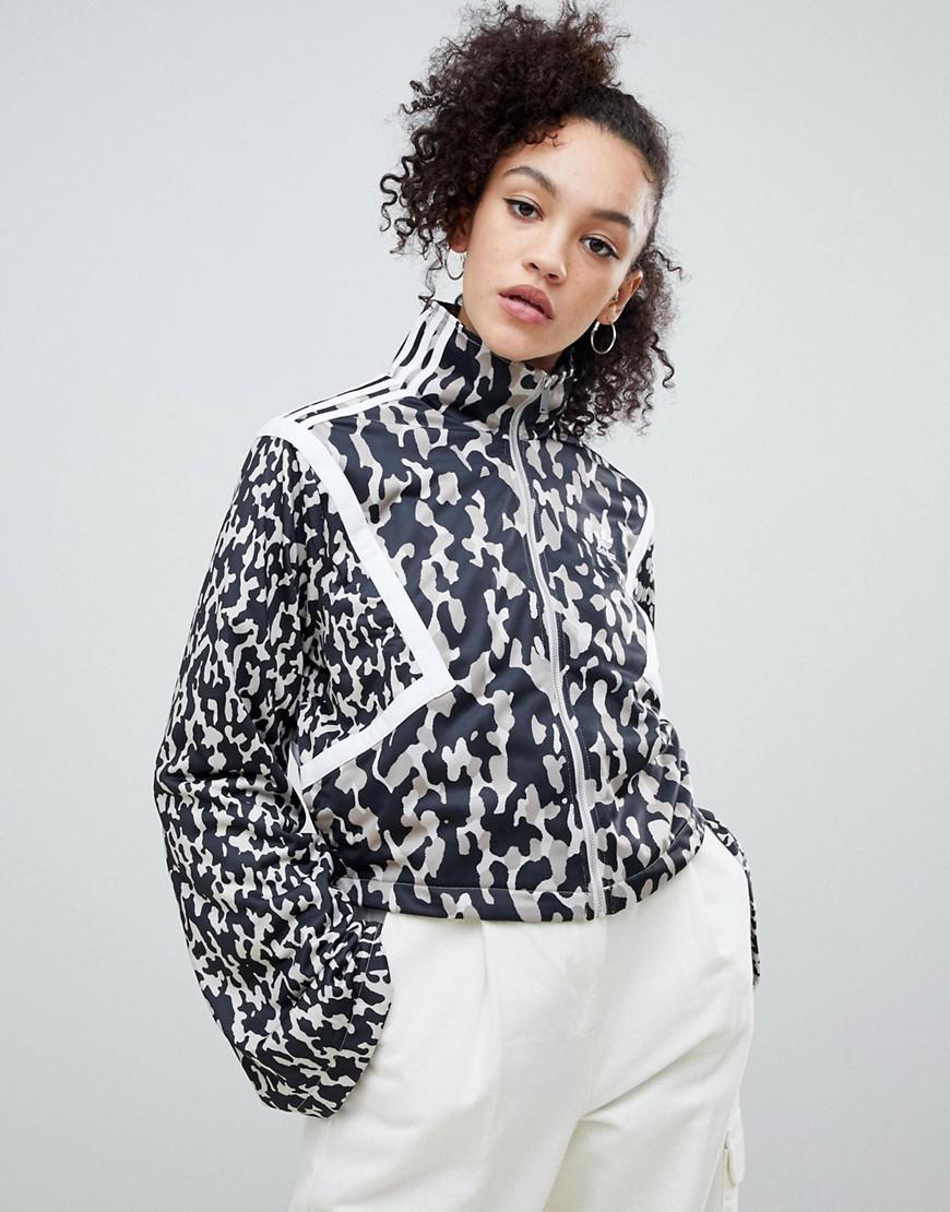 adidas leopard print jacket