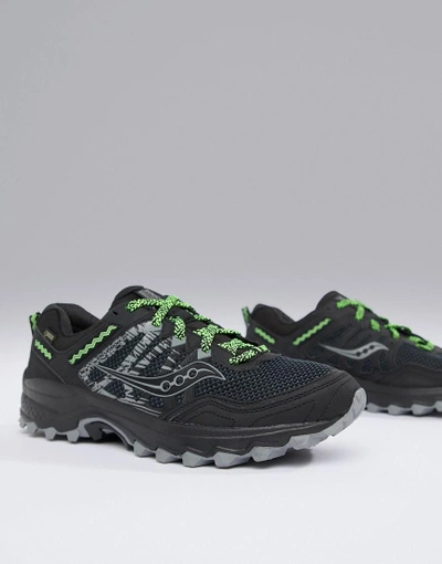 Saucony Running Excursion Tr12 Gtx Trail Sneakers In Black - Black |  ModeSens