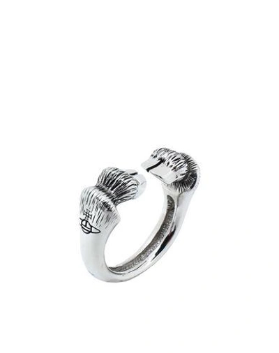 Shop Vivienne Westwood Rings In Silver