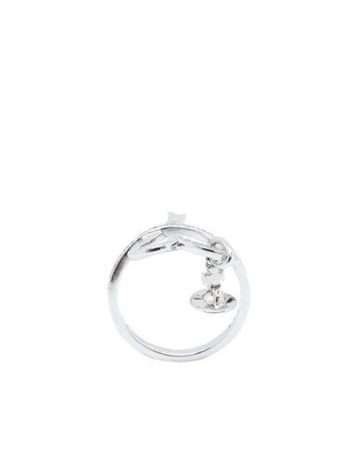 Shop Vivienne Westwood Ring In Silver