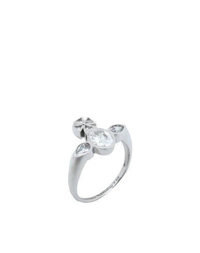 Shop Vivienne Westwood Rings In Silver