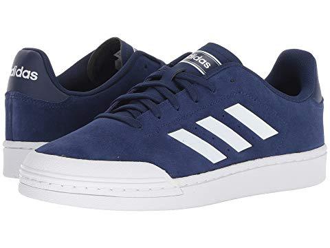 blue and white adidas