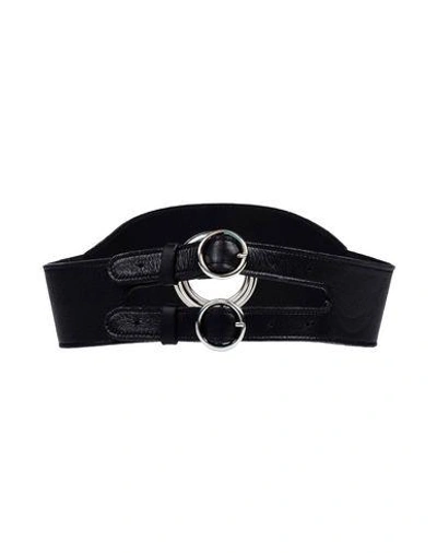 Shop Zana Bayne High-waist Belt In Black