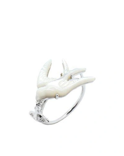 Shop Vivienne Westwood Ring In White