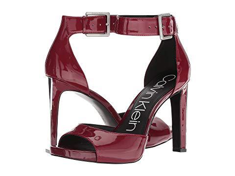 calvin klein red pumps