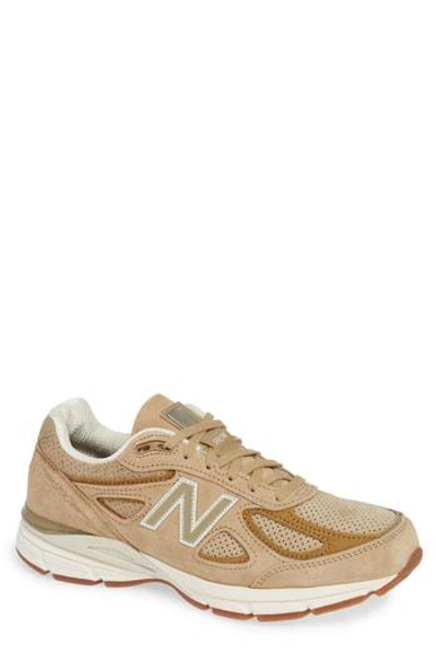 New Balance Men's 990v4 Suede Low-top Sneakers In Brown | ModeSens