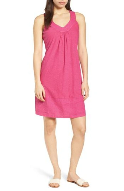 Shop Tommy Bahama Arden Shift Dress In Bright Blush