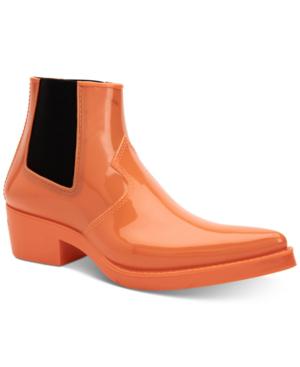 calvin klein rubber boots