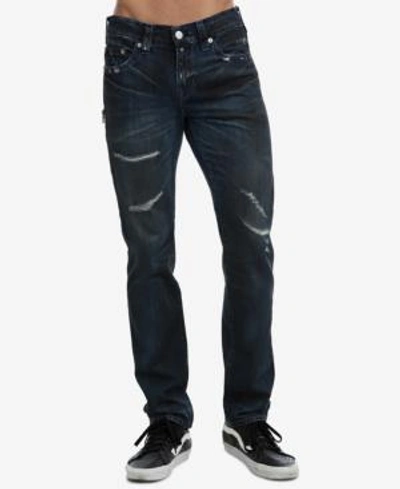 Shop True Religion Men's Rocco Skinny Jeans In Midnight Storm