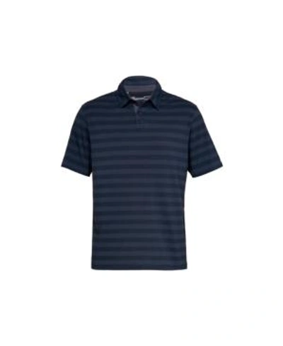 Shop Under Armour Men's Charged Cotton Scramble Stripe In Academy/academy