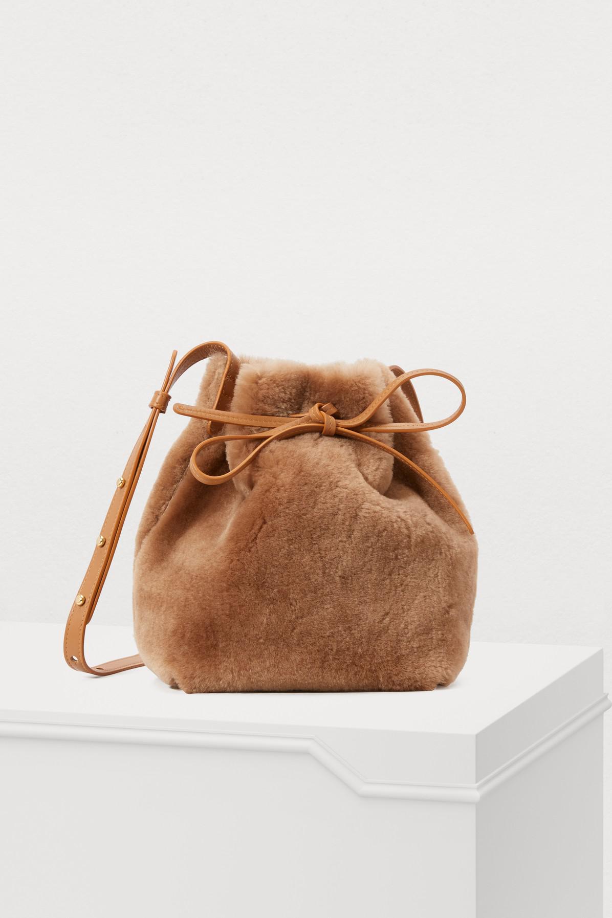 mansur gavriel fur bag