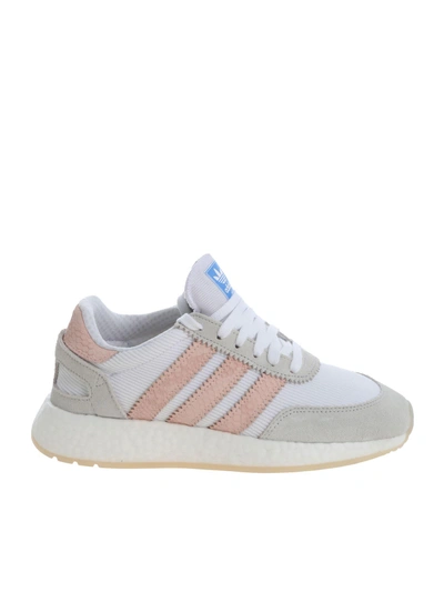 Shop Adidas Originals I-5923 Sneakers In Bianco/rosa