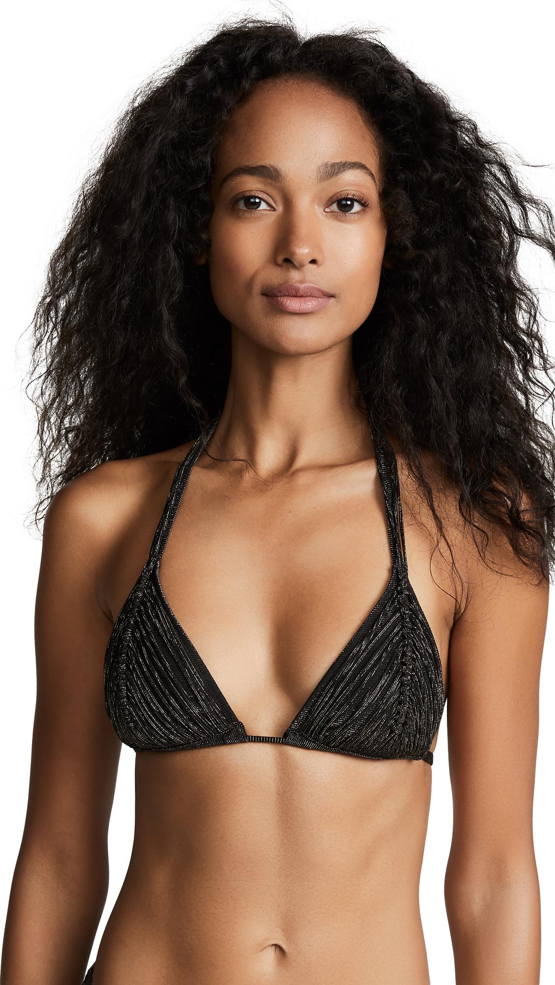pilyq isla triangle bikini top