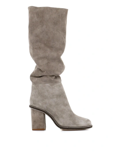 Shop Lanvin Boot In Grey