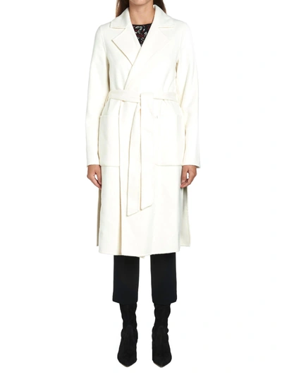 Michael Michael Kors Coat In White | ModeSens