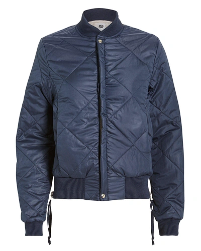 Nsf neil quilted bomber on sale jacket