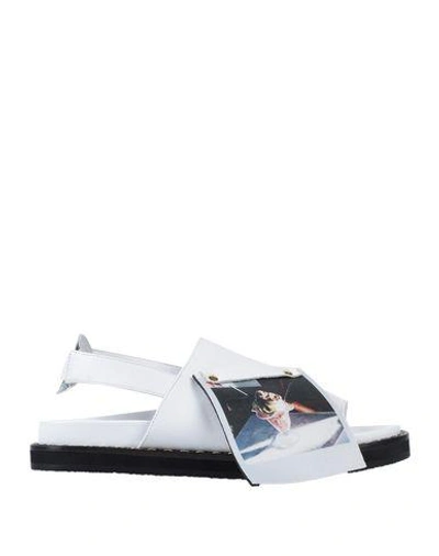 Shop L'f Shoes Sandals In White