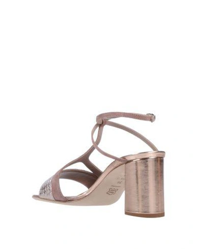 Shop Cheville Sandals In Copper