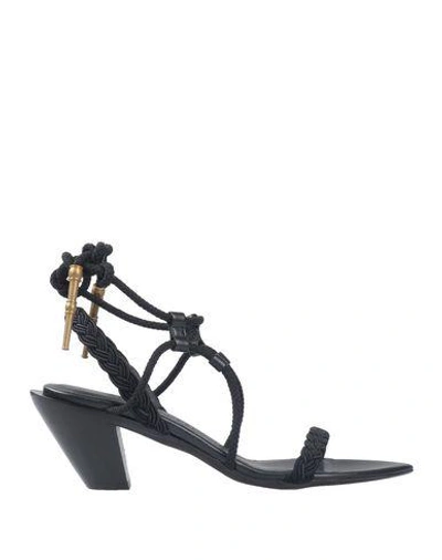 Shop A.f.vandevorst Sandals In Black