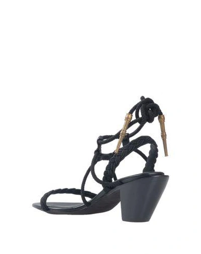 Shop A.f.vandevorst Sandals In Black