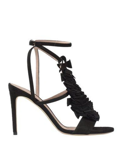 Shop Alberto Gozzi Sandals In Black