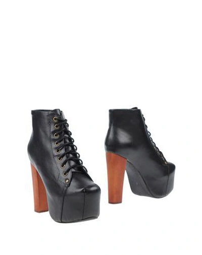 Shop Jeffrey Campbell Ankle Boot In Black