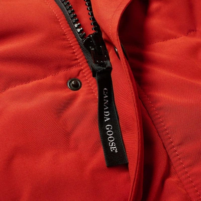 Shop Canada Goose Wyndham Parka In Red