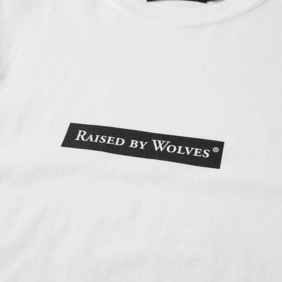 Shop Raised By Wolves Box Logo Tee In White