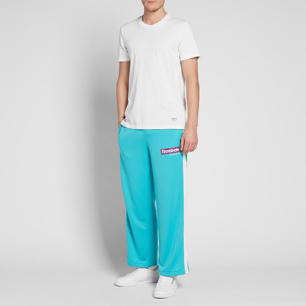 reebok popper trousers