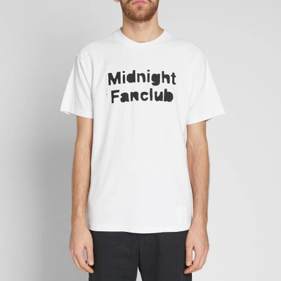 Shop Midnight Studios Midnight Fanclub Tee In White