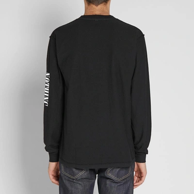Shop Midnight Studios Long Sleeve I Remember Nothing Tee In Black