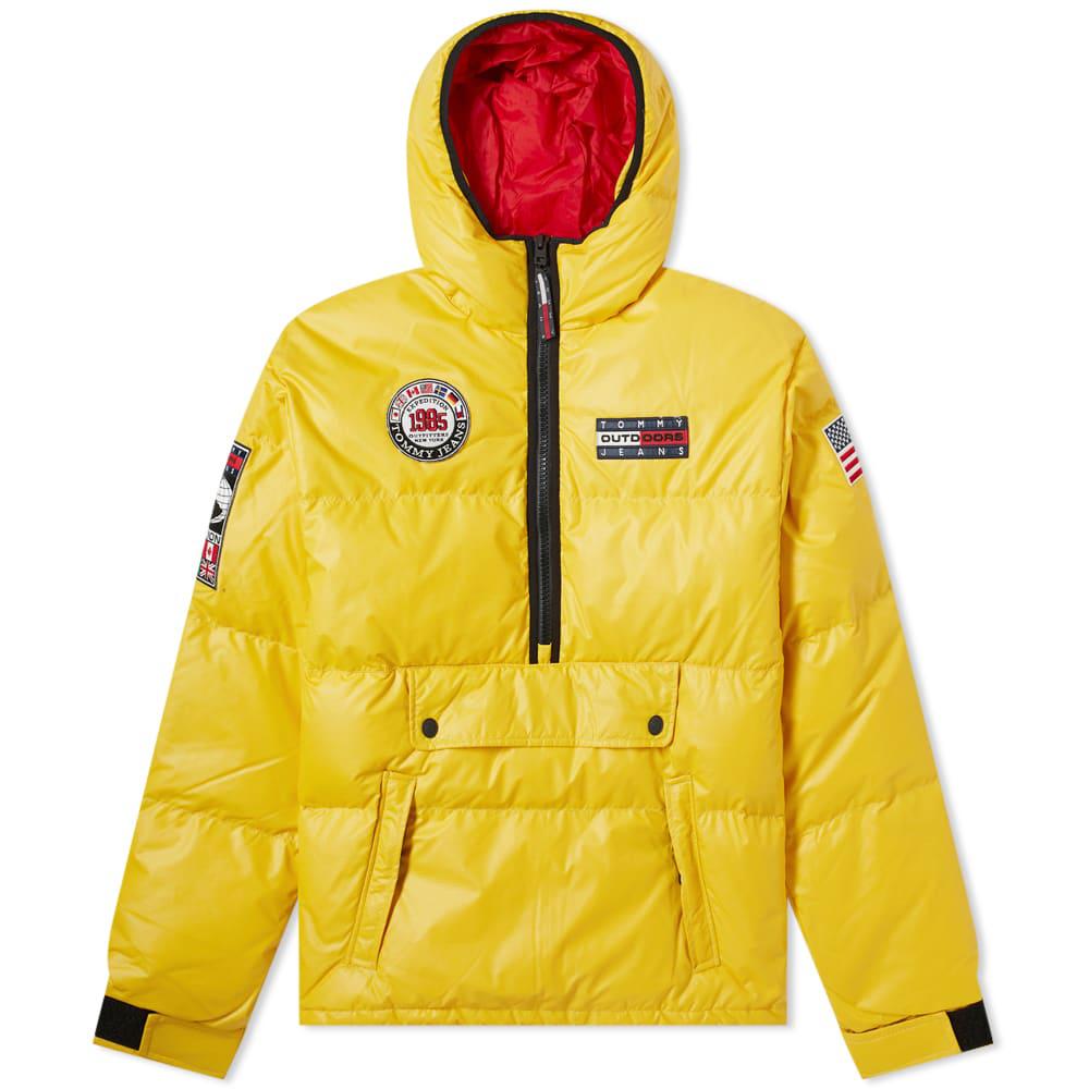 tommy jeans jacket yellow