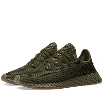 Adidas Originals Adidas Deerupt Runner In Green | ModeSens