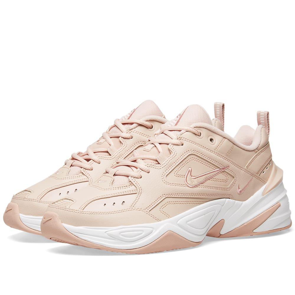 nike m2k tekno white pink