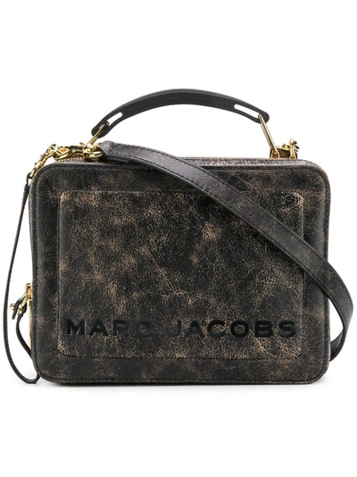 Shop Marc Jacobs The Box Bag In Black