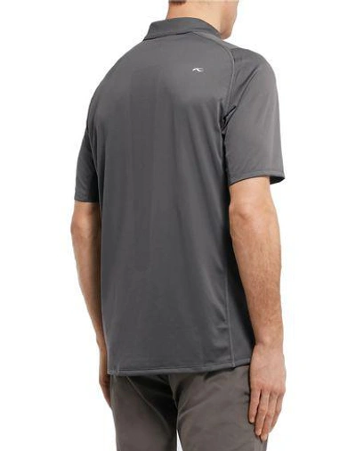 Shop Kjus Polo Shirt In Grey